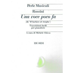 ROSSINI UNA VOCE POCO FA (DA "IL BARBIERE DI SIVIGLIA") TRASCRIZIONE FACILE DI MICHIELE CHIESA PER PIANOFORTE
