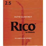 D'ADDARIO ANCE 2,5 CLARINETTO CONTRALTO (10PZ)