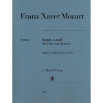MOZART FRANZ XAVER RONDO IN MI MINORE PER FLAUTO E PIANOFORTE