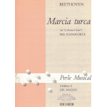 BEETHOVEN MARCIA TURCA DA LE ROVINE D'ATENE VERSIONE PIANOFORTE FACILE