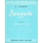 CHOPIN BARCAROLA OP.60 PER PIANOFORTE