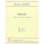 RAVEL MENUET EXTRAIT DE LA SONATINE PER PIANOFORTE
