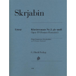 SKRIABIN KLAVIERSONATE N.2 IN SOL # MINORE OP.19 PER PIANOFORTE