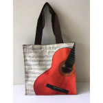 BORSA SHOPPER IN NYLON CHITARRA