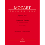 MOZART CONCERTO IN SOL MAGGIORE K313 FLAUTO E PIANOFORTE