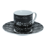 TAZZA ESPRESSO SERIE VIVALDI CON PIATTINO