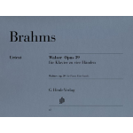 BRAHMS WALTZES OP. 39 PER PIANO A 4 MANI