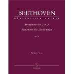 BEETHOVEN SINFONIA N. 2 IN RE MAGGIORE OP. 36  PARTITURA
