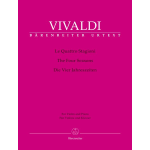VIVALDI LE QUATTRO STAGIONI PER VIOLINO E PIANOFORTE