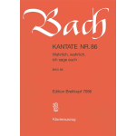 BACH KANTATE BWV 86 PER CORO