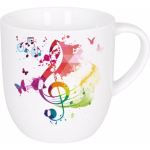 TAZZA GRANDE IN PORCELLANA A COLORI