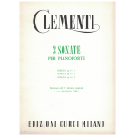 CLEMENTI TRE SONATE OP.8 N.1,2,3 REVISIONE DI MARIA TIPO