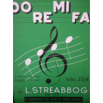 STREABBOG DO RE MI FA VALZER OP.138 PER PIANOFORTE