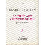DEBUSSY LA FILLE AUX CHEVEUX DE LIN PER PIANOFORTE 