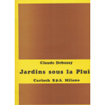 DEBUSSY JARDINS SOUS LA PLUIE PER PIANOFORTE