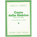 MINEO CANTO DELLA FILATRICE PER PIANOFORTE