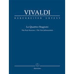 VIVALDI LE QUATTRO STAGIONI PARTITURA