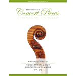 VIVALDI CONCERTO IN SOL MAGGIORE PER VIOLINO OP.3  N .3