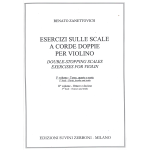 ZANETTOVICH ESERCIZI SULLE SCALE A CORDE DOPPIE VOL.1 PER VIOLINO