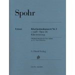 SPOHR CONCERTO N. 1 PER CLARINETTO E PIANOFORTE