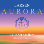 LARSEN AURORA SET CORDE PER VIOLONCELLO TENSIONE MEDIUM