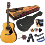 YAMAHA CHITARRA FOLK F310P COLORE NATURALE  CON ACCESSORI