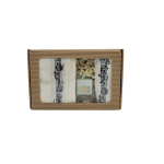 SET DA REGALO DI ASCIUGAMANI BIANCHI E SAPONETTA 