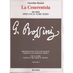 ROSSINI LA CENERENTOLA EDIZIONE CRITICA