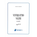 CLEMENTI 24 VALZER OP.38 E OP.39 PER PIANOFORTE