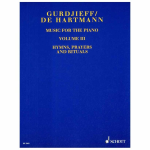 GURDJIEFF - HARTMANN MUSIC FOR THE PIANO VOLUME III HYMNS,PRAYERS AND RITUALS