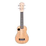UKULELE SOPRANO OQAN QUK-C (SM) SPALTED MAPLE CON BORSA