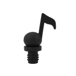 TAPPO PER BOTTIGLIA DI VINO IN SILICONE NERO