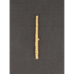 SPILLA FLAUTO PLACCATA ORO