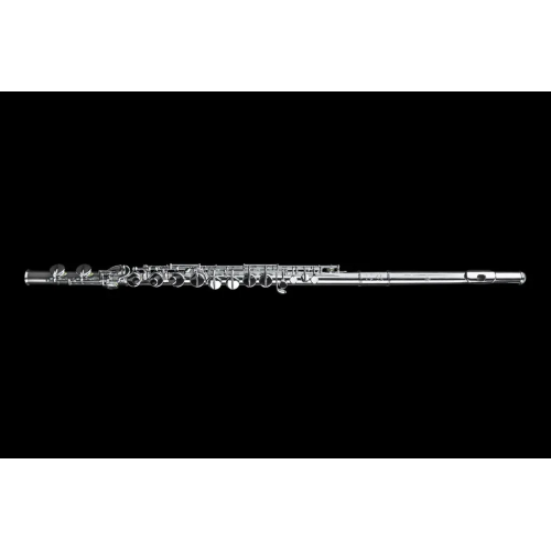 FLAUTO TRAVERSO CONTRALTO IN SOL  CHIAVI APERTE , NON IN LINEA,   DI ZHAO ARGENTATO , DOPPIA TESTATA 