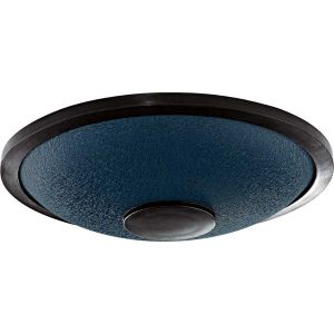 SMALL STEEL TONGUE DRUM, NERO, 8 NOTE IN FA MINORE DIAMETRO 7' (CM 18) 