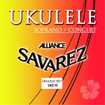 SAVAREZ ALLIANCE 140R SET CORDE PER UKULELE SOPRANO/CONCERTO