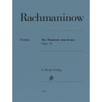 RACHMANINOFF 6 MOMENTI MUSICALI OP.16 PER PIANOFORTE