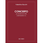 BUCCHI CONCERTO CARTE FIORENTINE N.2 PER CLARINETTO SOLO