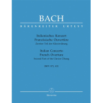 BACH CONCERTO ITALIANO E OUVERTURE FRANCESE PER PIANOFORTE