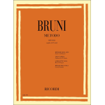 BRUNI METODO PER VIOLA SEGUITO DA 25 STUDI