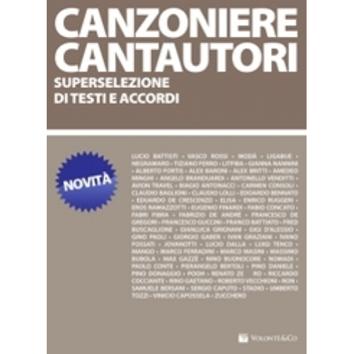 AUTORI VARI  CANZONIERE CANTAUTORI
