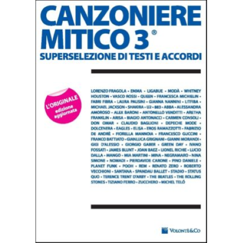 AUTORI VARI  CANZONIERE MITICO 3
