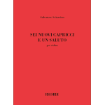 SCIARRINO SEI NUOVI CAPRICCI E UN SALUTO PER VIOLINO