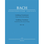 BACH GOLDBERG VARIATIONEN BWV 988 PER PIANOFORTE URTEXT