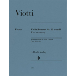 VIOTTI CONCERTO PER VIOLINO E PIANOFORTE N.22 IN LA MINORE