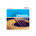 D'ADDARIO EJ16 PHOSPHOR BRONZE SET PER CHITARRA ACUSTICA SCALATURA 012-053 LIGHT