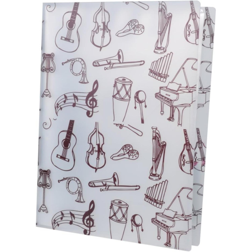 RACCOGLITORE A TEMA MUSICALE BIANCO