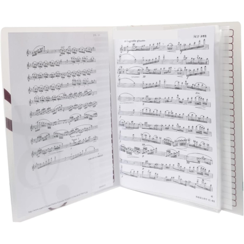 RACCOGLITORE A TEMA MUSICALE BIANCO