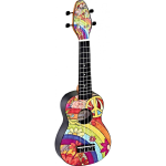UKULELE KEIKI SOPRANO CON FODERO,COLLARE,PLETRI E ACCORDATORE