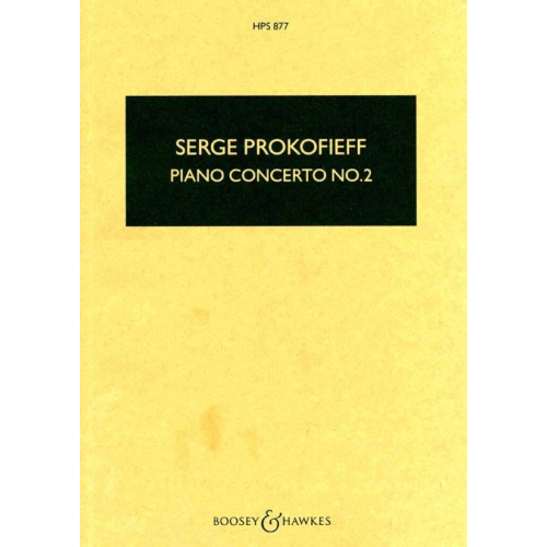 PROKOFIEFF PIANO CONCERTO N.2 IN SLO MINORE OP.16